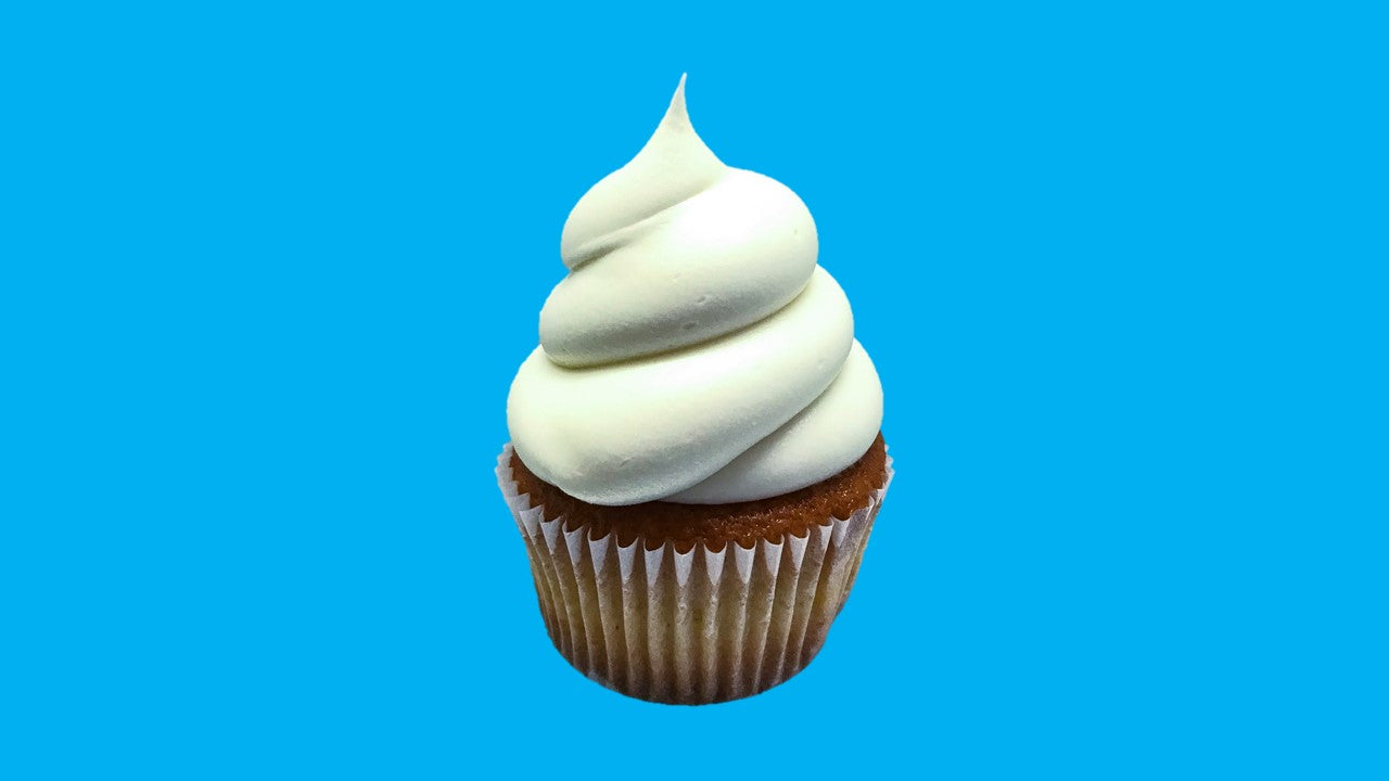 Regular White Gluten Free Cupcake image 0